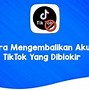 Akun Tiktok Diblokir Selamanya