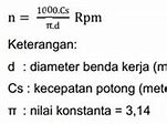 Rumus Putaran Mesin Frais L Adalah Singkatan Dari