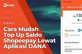 Top Up Shopeepay Menggunakan Dana